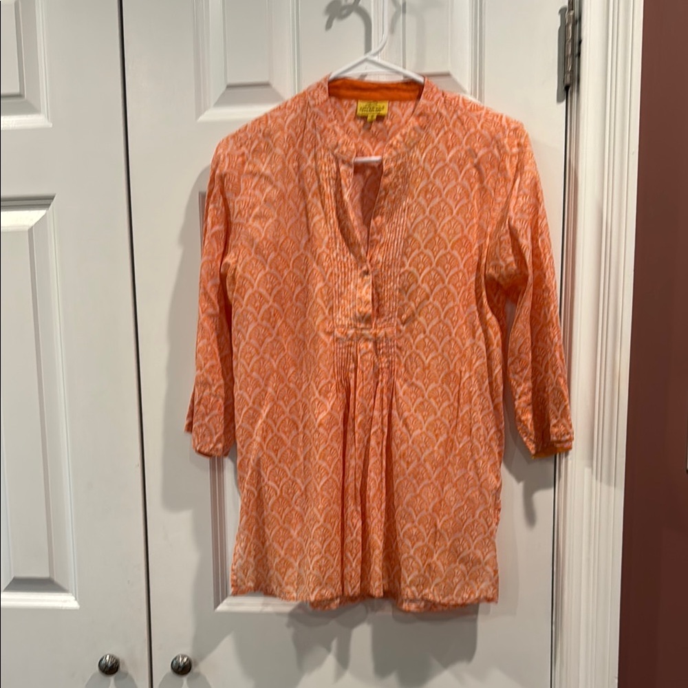 Orange Women's Top- roller rabbit